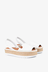 Popa Sand&aacute;lia plataforma branco