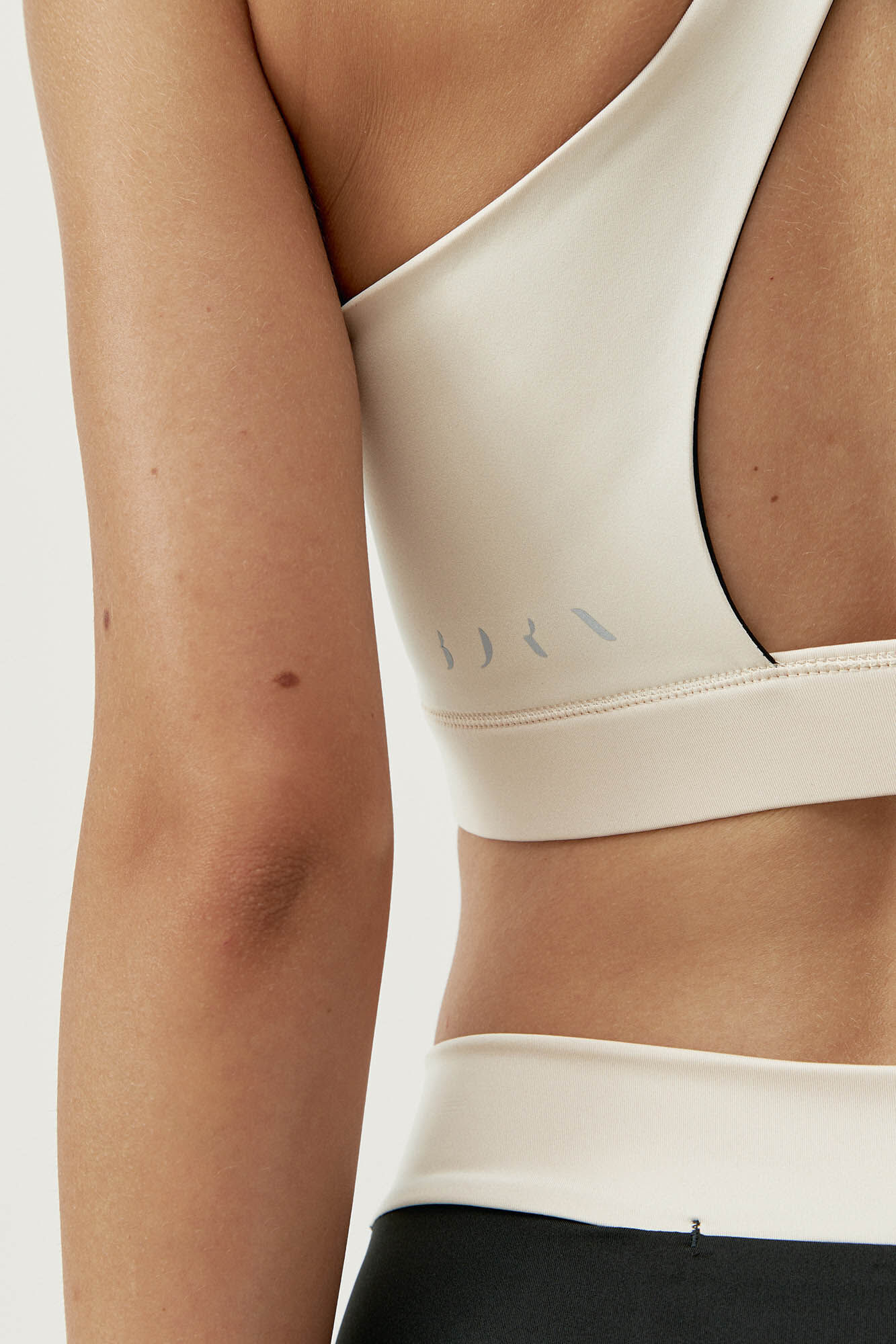 Born Living Yoga Sujetador top deportivo Fiorella negro/blanco&nbsp;&nbsp; negro