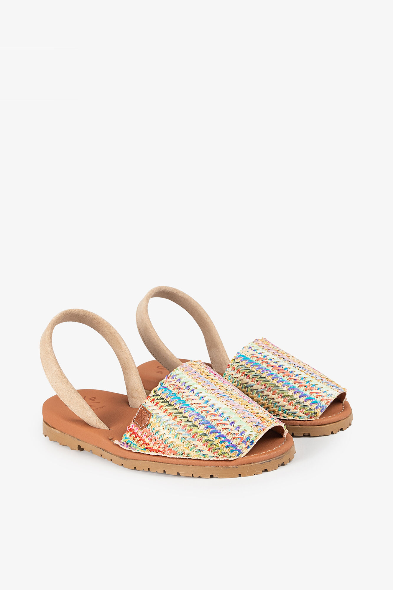 Popa Menorcan style sandal printed