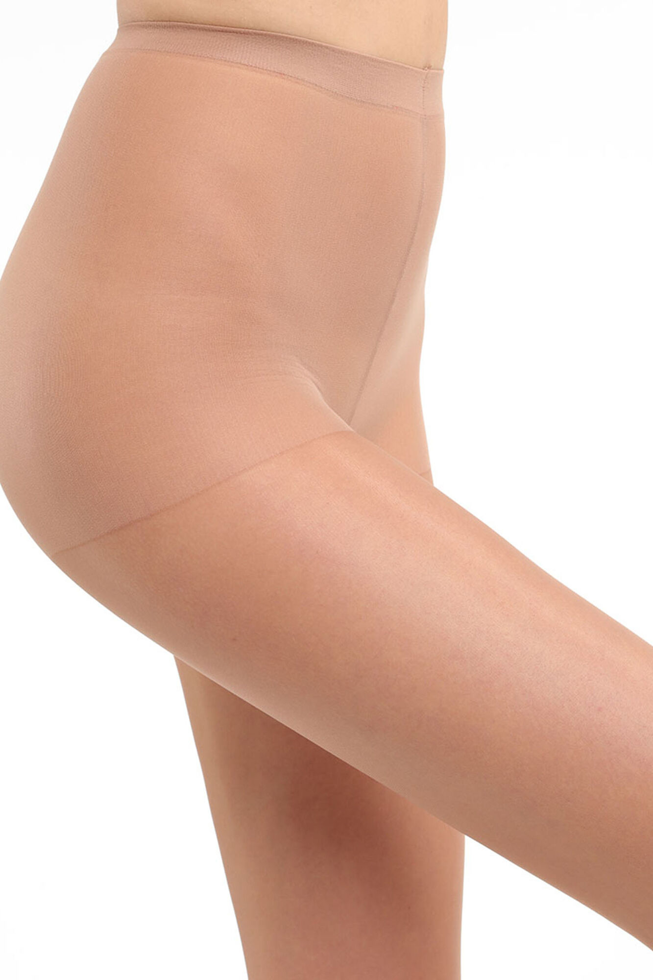 DIM Panty con acabado satinado nude 15 DEN nude