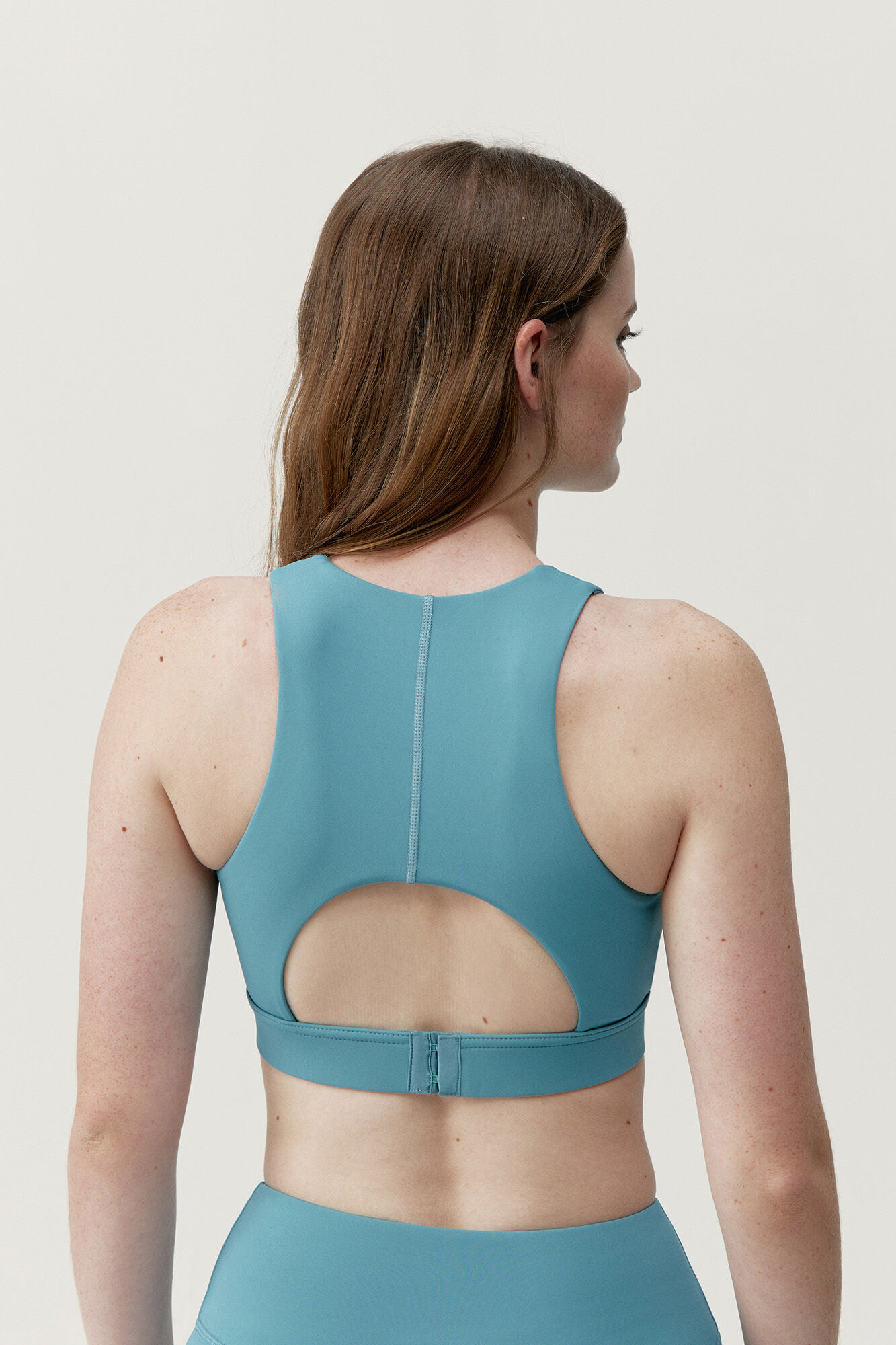 Born Living Yoga Top Carole Artic blue