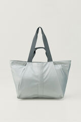 Born Living Yoga Bolso Shopper Raga Gris metalizado estampado