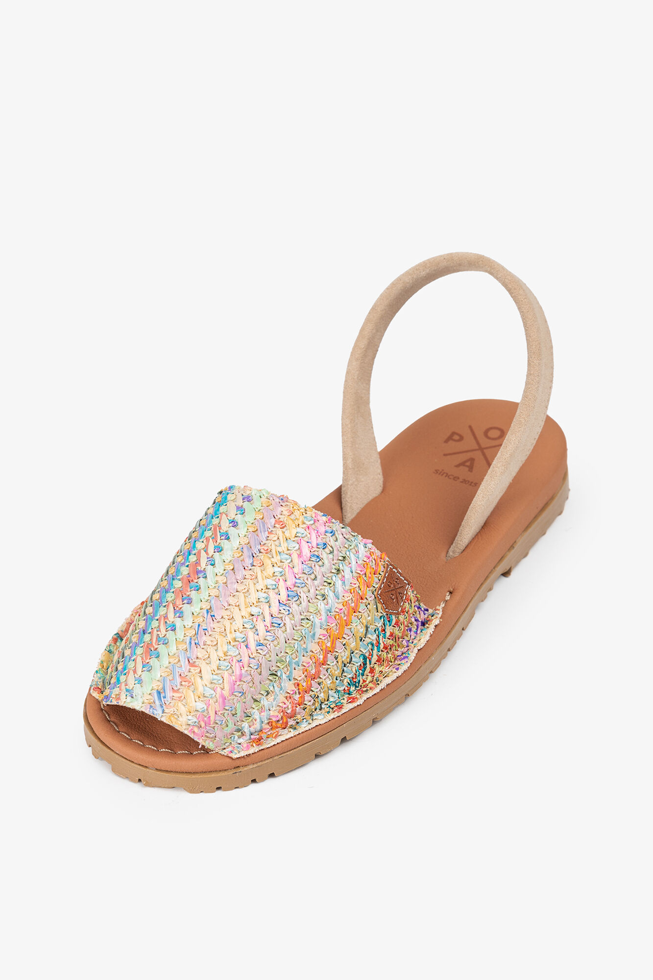 Popa Menorcan style sandal printed