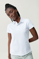 Womensecret White Open T-shirt blanc
