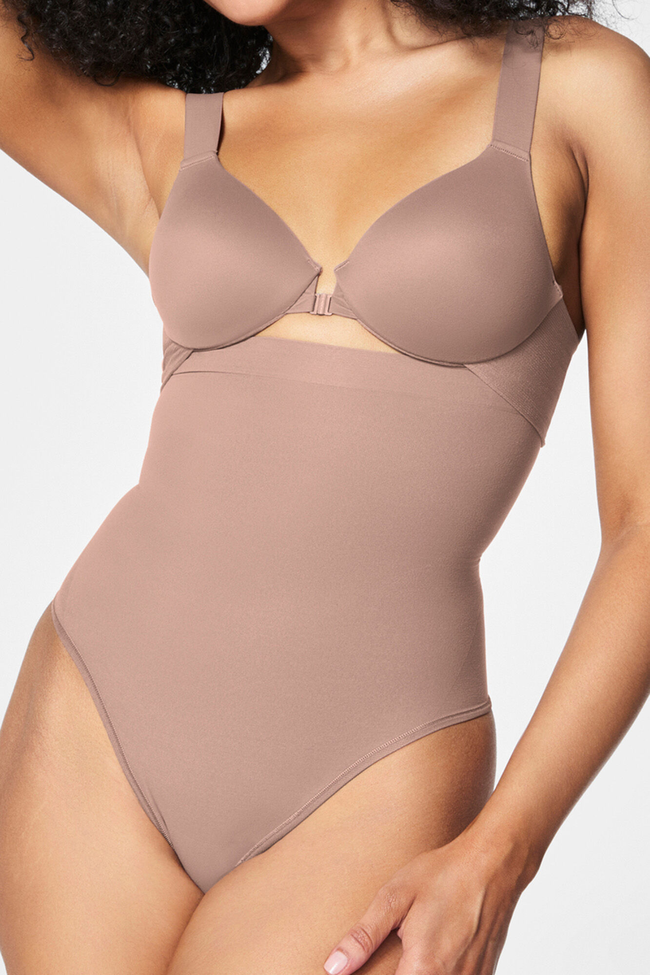 Spanx Tanga moldeador de talle alto Seamless Power