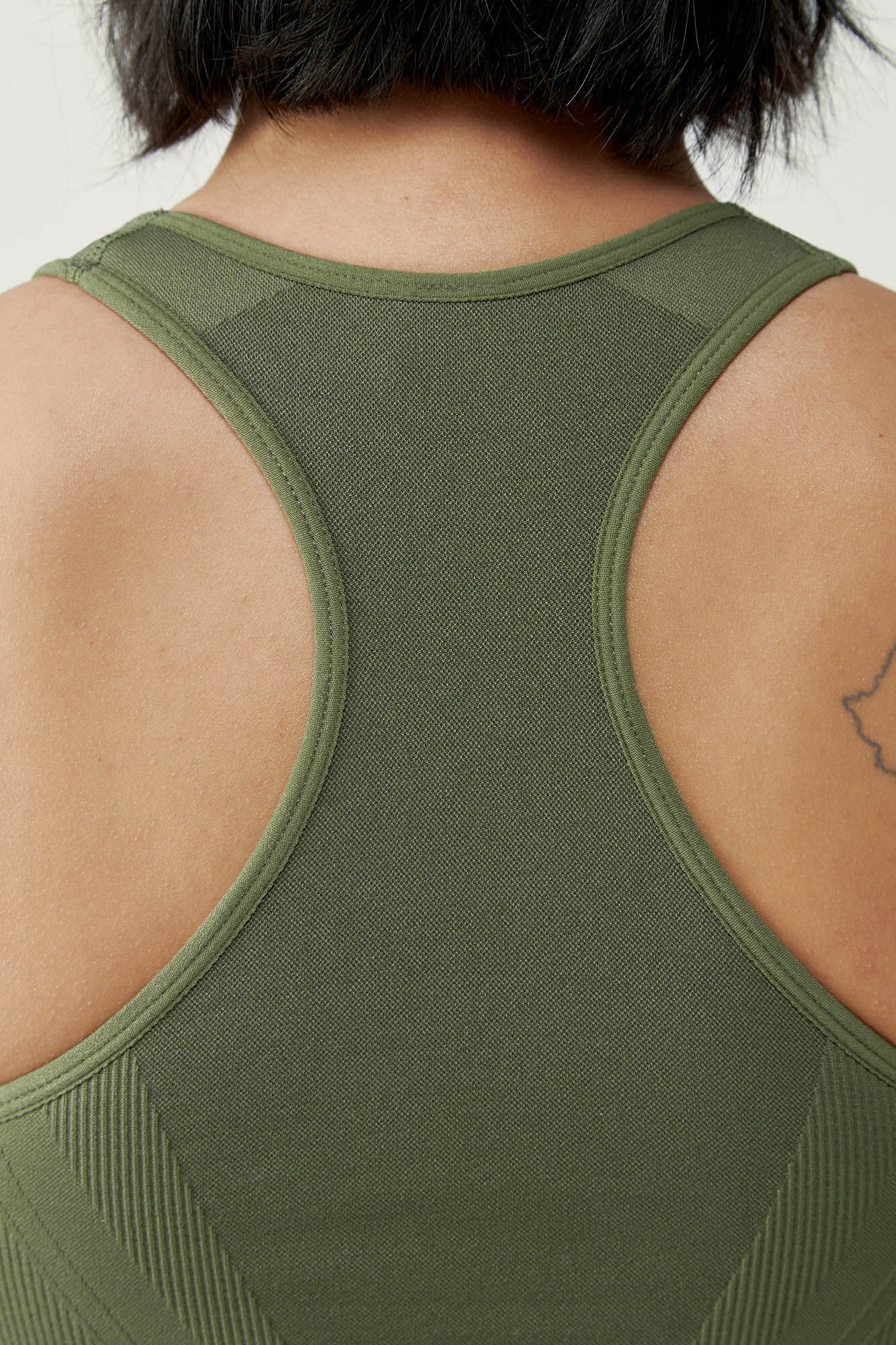 Born Living Yoga Top Aretha Crocodile beige