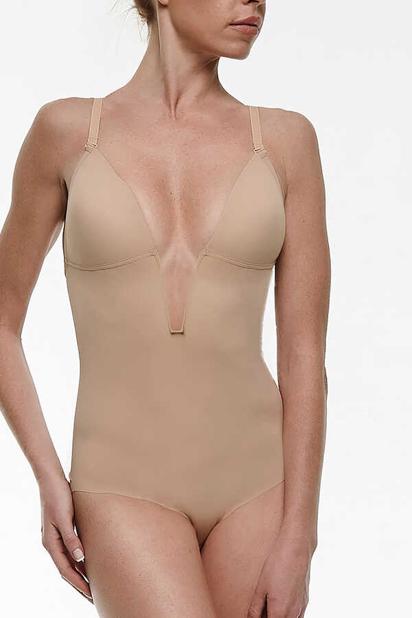 Ivette Bridal  Nude Backless Body 38030