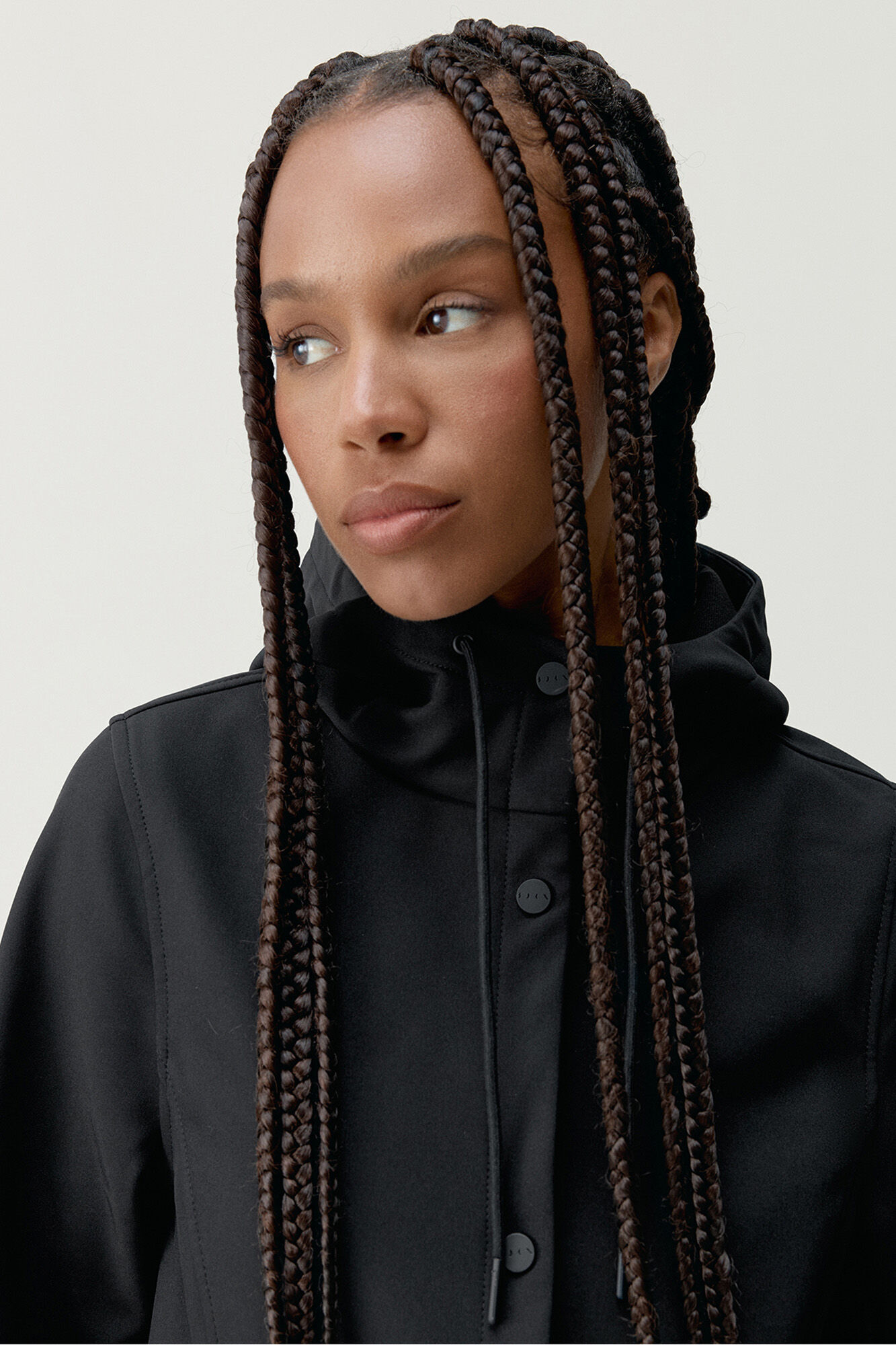 Born Living Yoga Chaqueta deportiva Trench negro&nbsp; negro