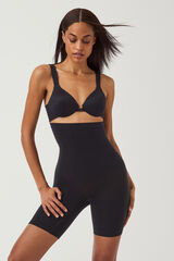 Spanx Nude medium compression mid-length shorts. SPANX black