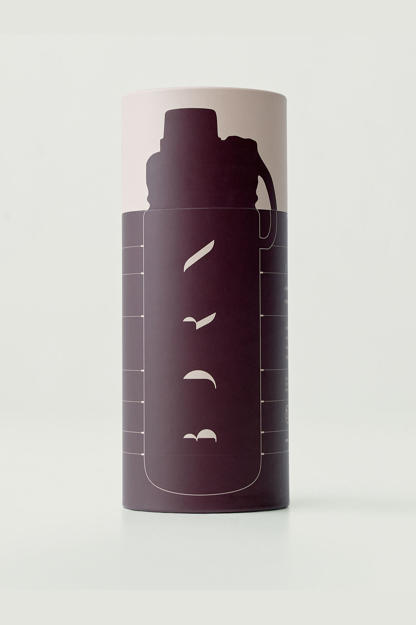 Born Living Yoga Botella t&eacute;rmica Vivaq blanco blanco