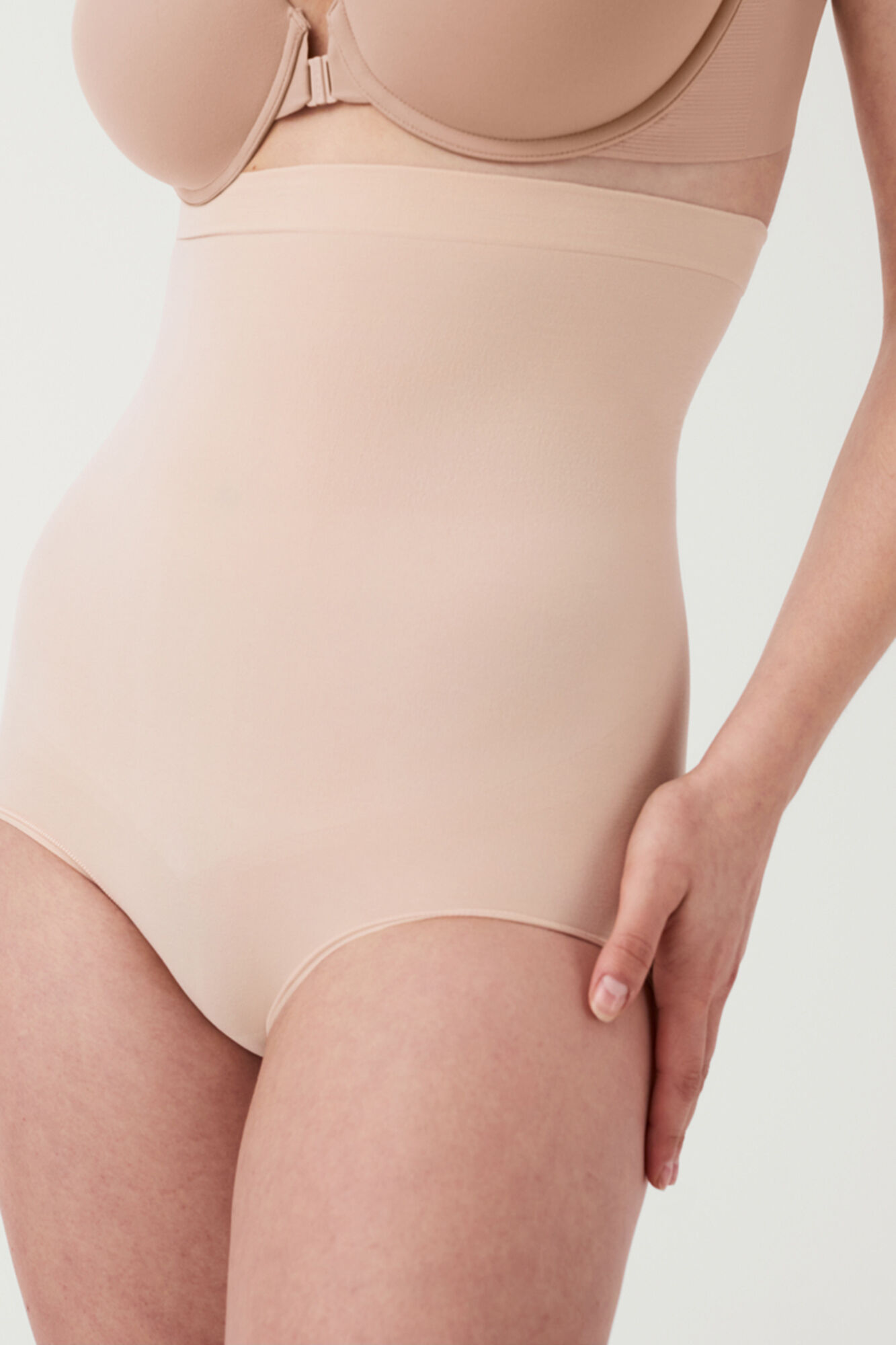 Spanx Nude high waist shaping panty. SPANX nude