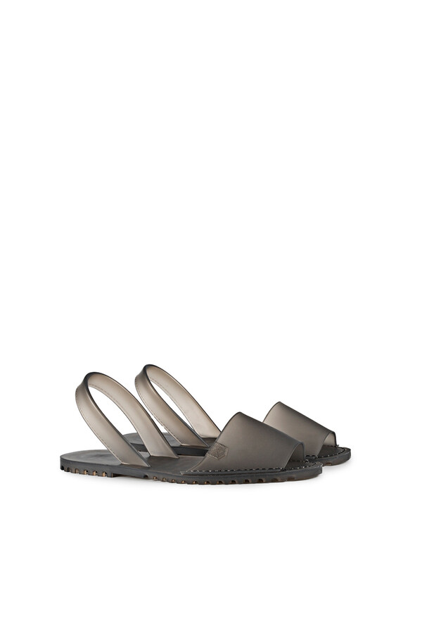 Womensecret Aquamarine Menorcan sandal gris