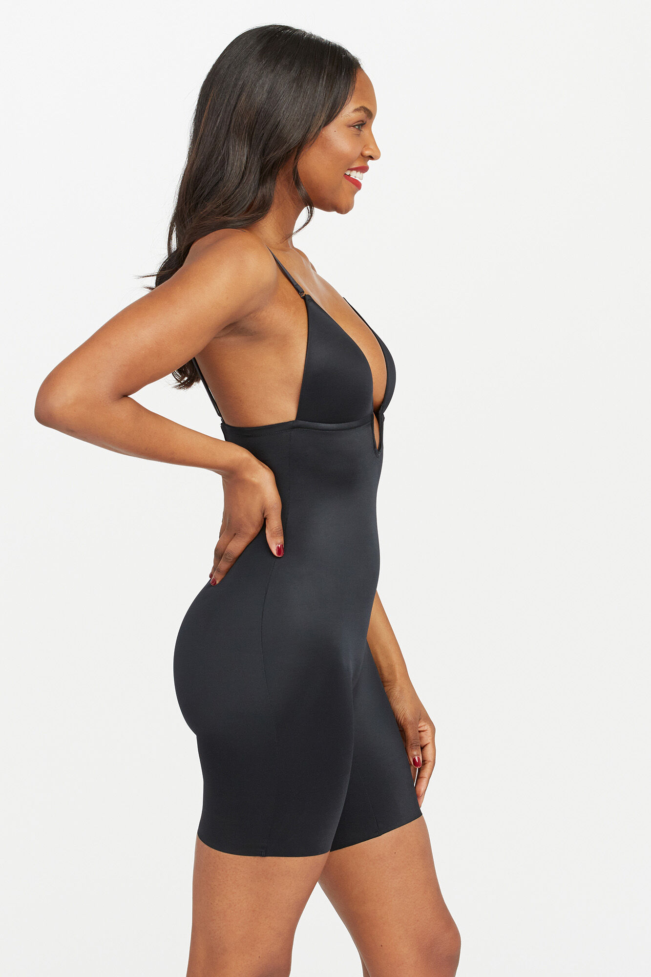 Spanx Body reductor escote U negro Spanx