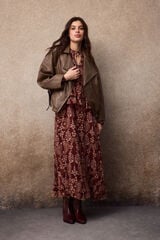 Conjunto de vestido y cazadora