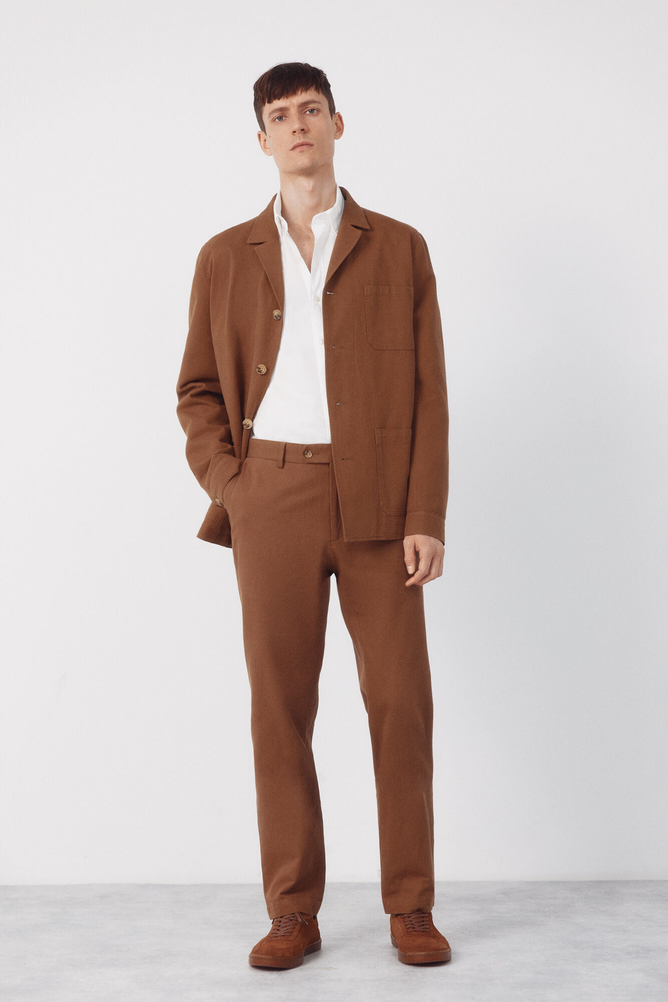 Full suit with jacket and trousers