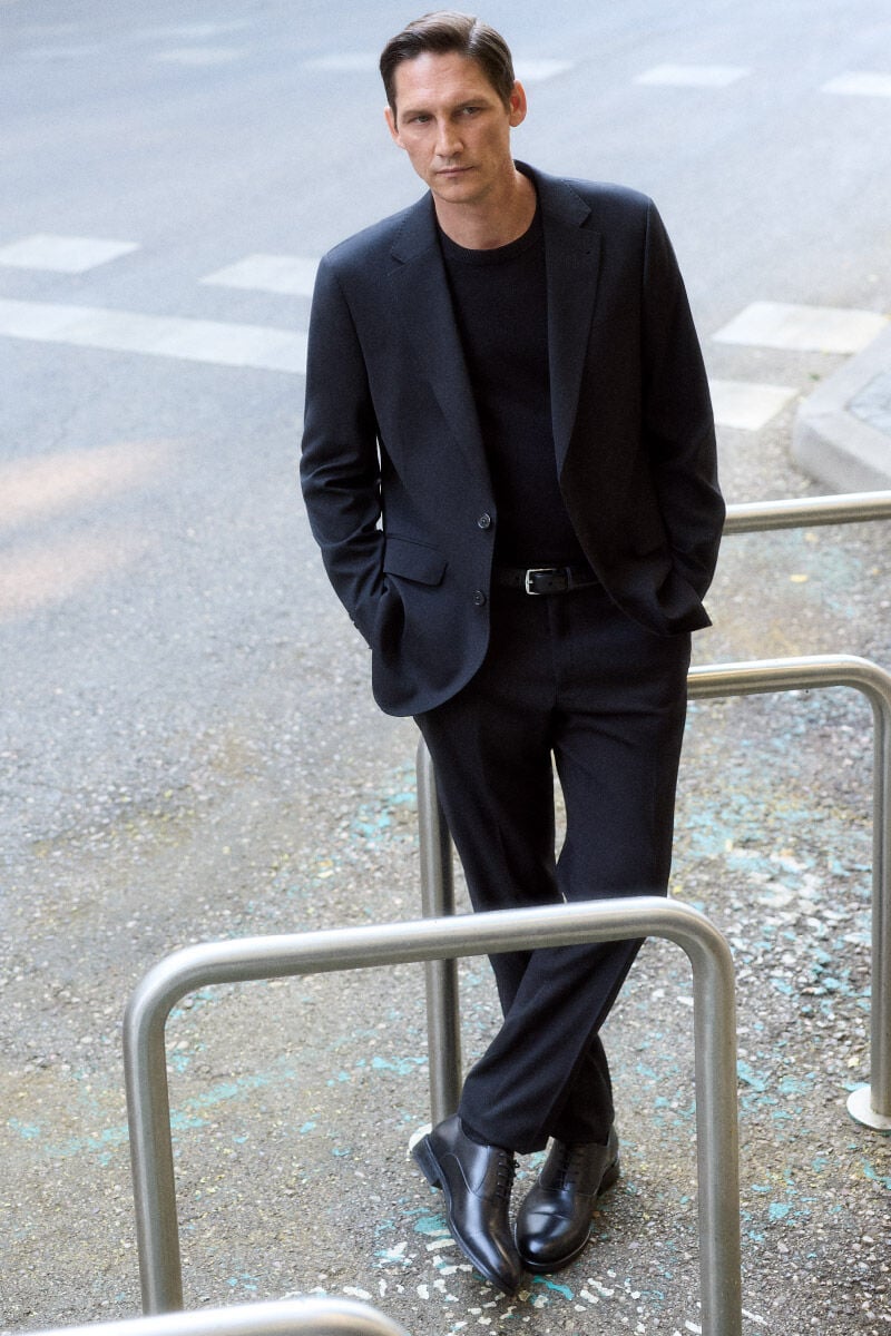 Trousers and blazer set
