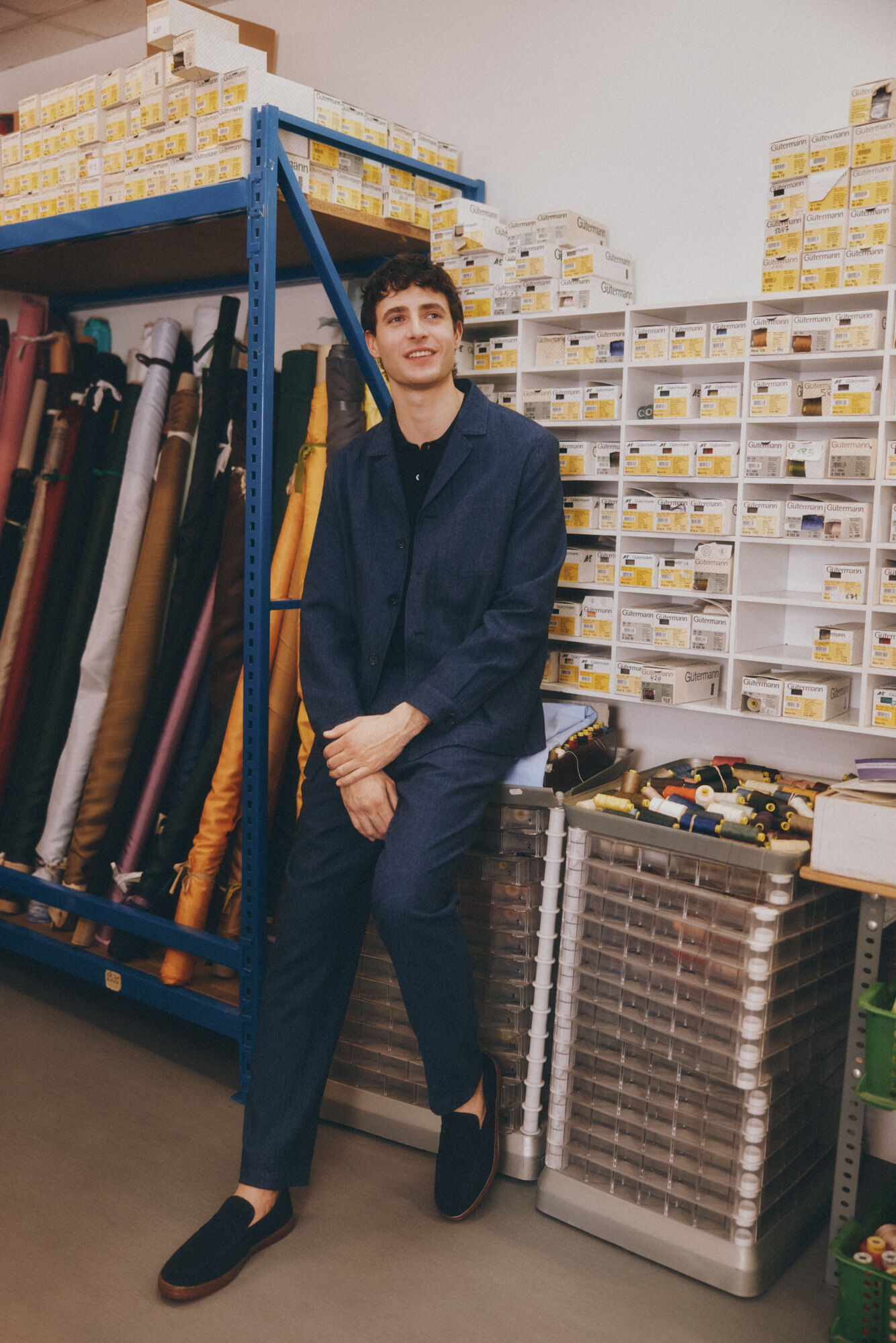 Full suit with jacket and trousers