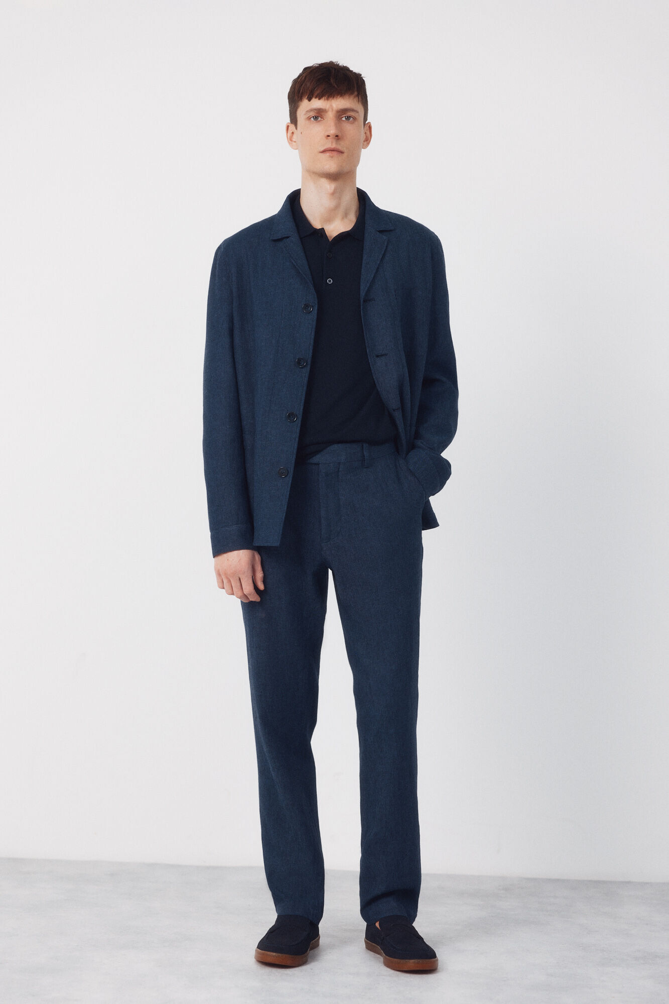 Full suit with jacket and trousers