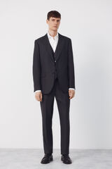 Full suit with jacket, trousers and waistcoat