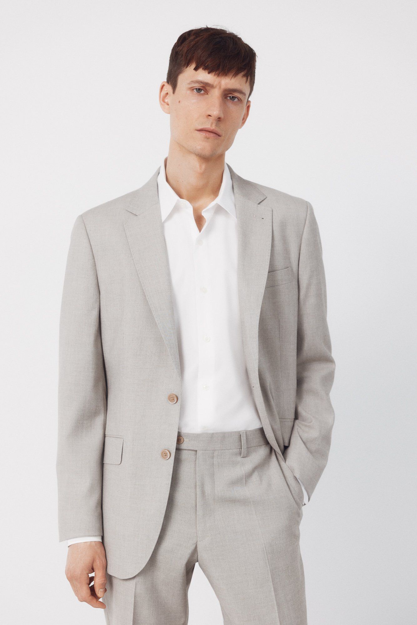 Full suit with jacket and trousers