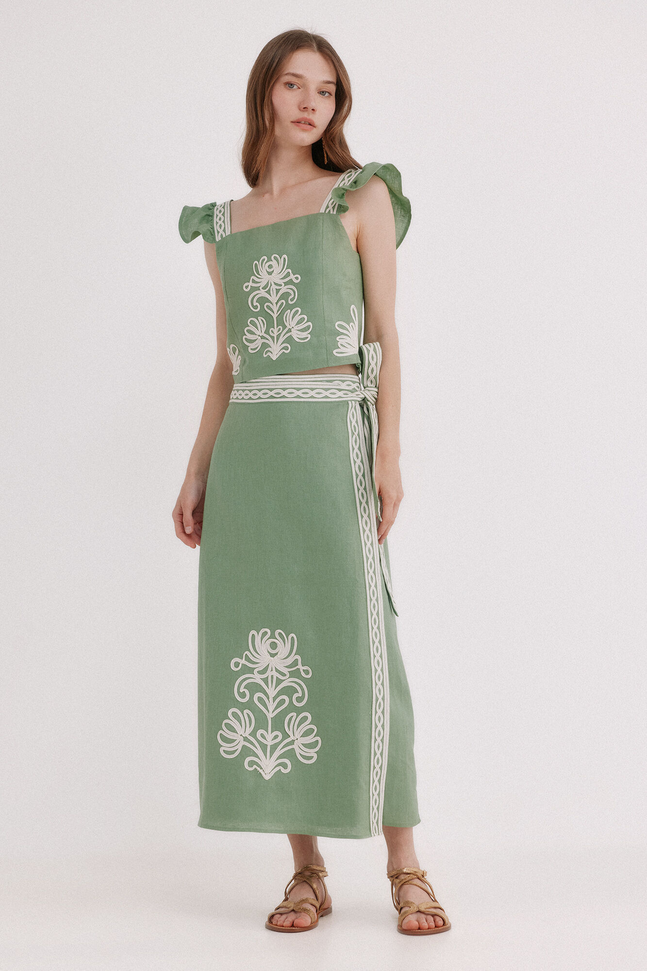 Conjunto de renata y caela