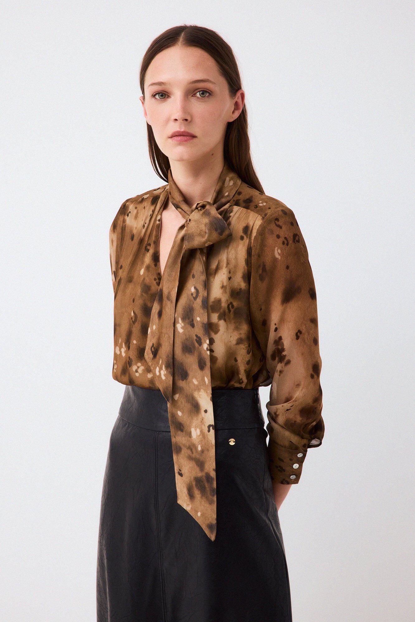 Skirt and blouse set