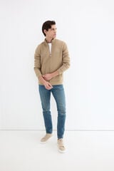 Jeans and cardigan set