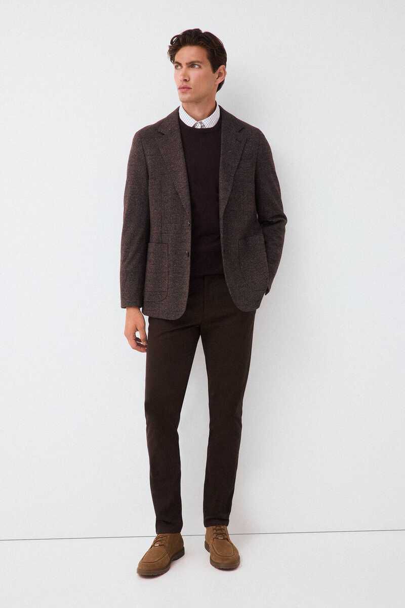 Jumper, chinos and blazer set