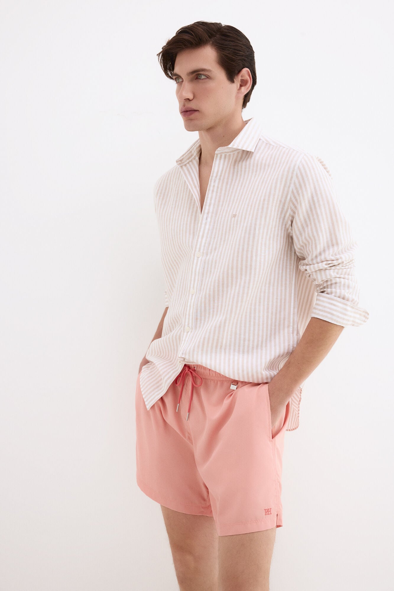 Shirt and swimwear set