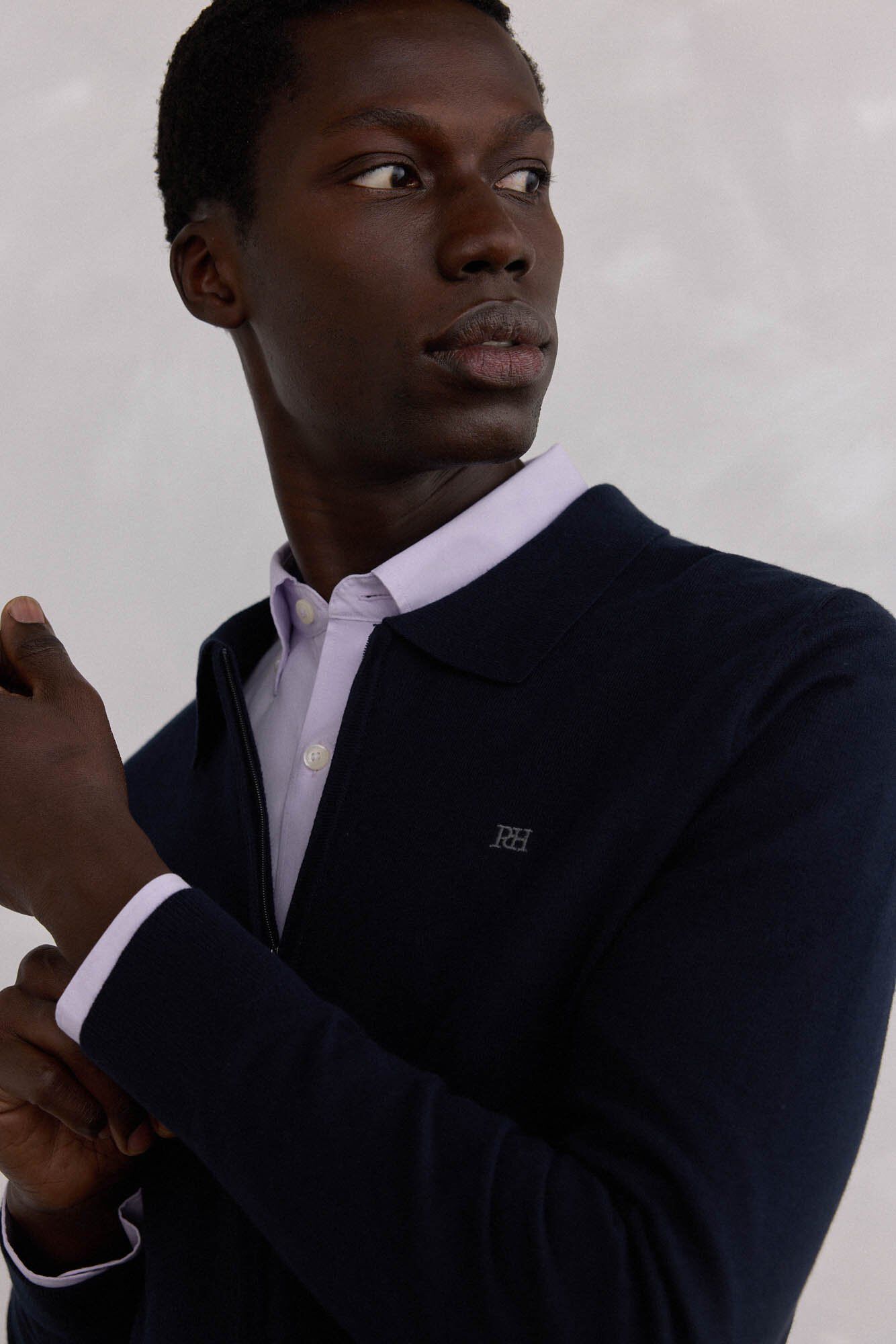 Jeans and cardigan set