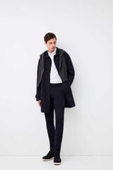 Chinos, trench and shirt set