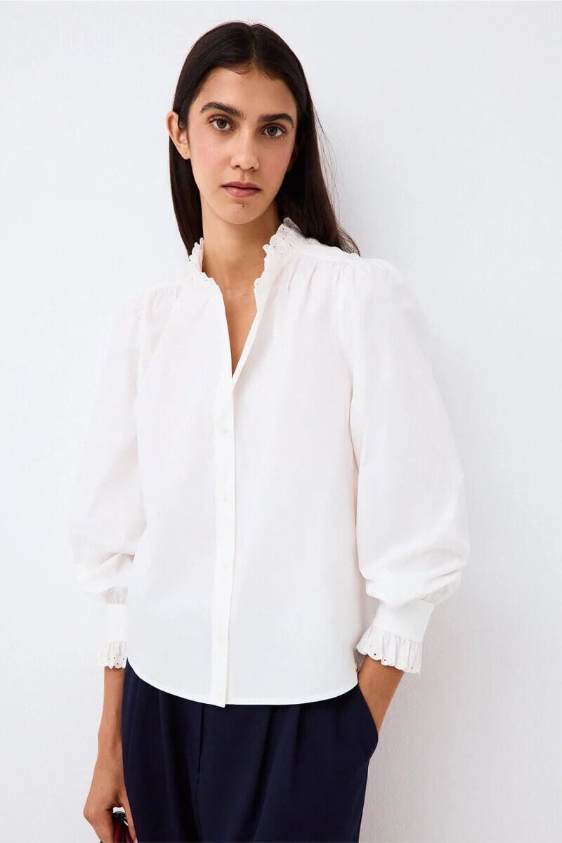 Pleats and shirt set