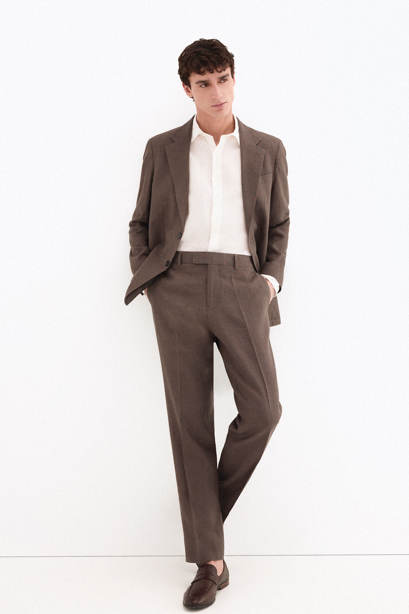 Blazer and trousers set