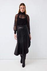 Skirt and blouse set