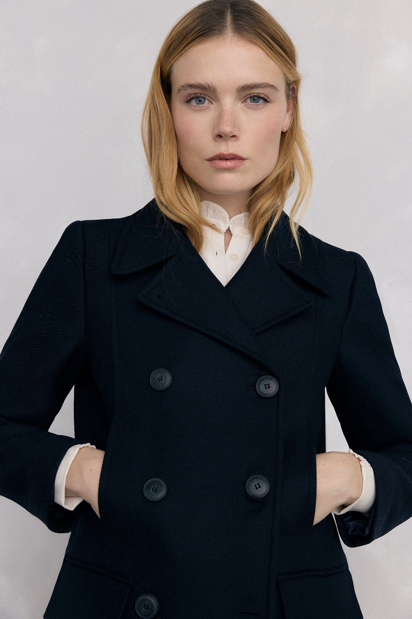 Jeans, coat and shirt set