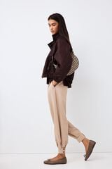 Pleats and jacket set