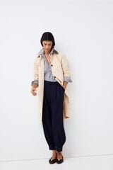 Pleats and blouse set