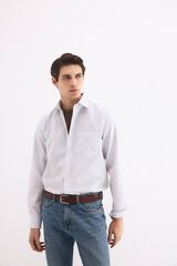 Jeans, belt and shirt set