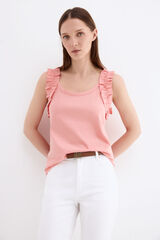 Jeans and ruffles set
