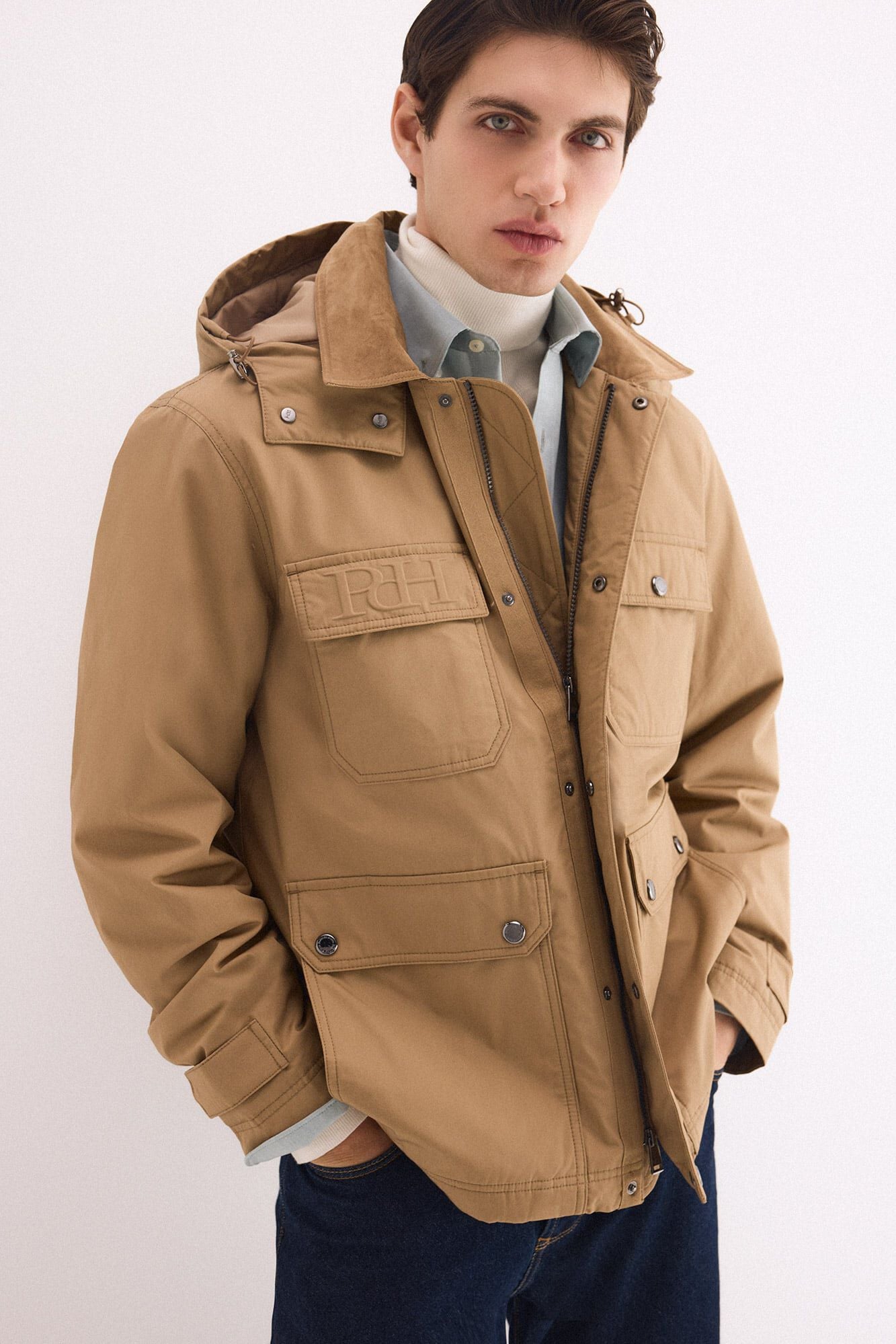 Jeans and parka set