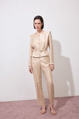 Trousers and blazer set