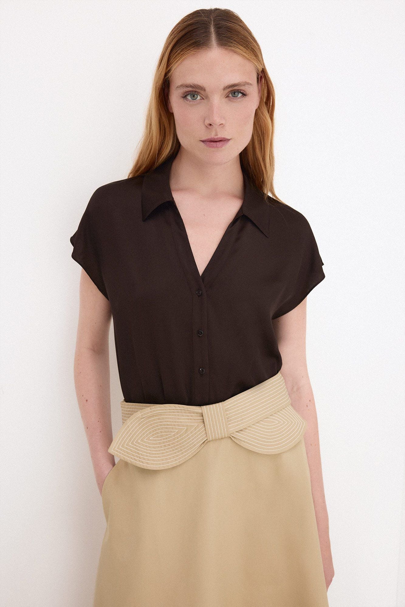 Blouse and capri set