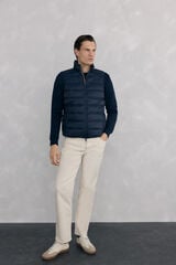 Chinos, sweatshirt and gilet set