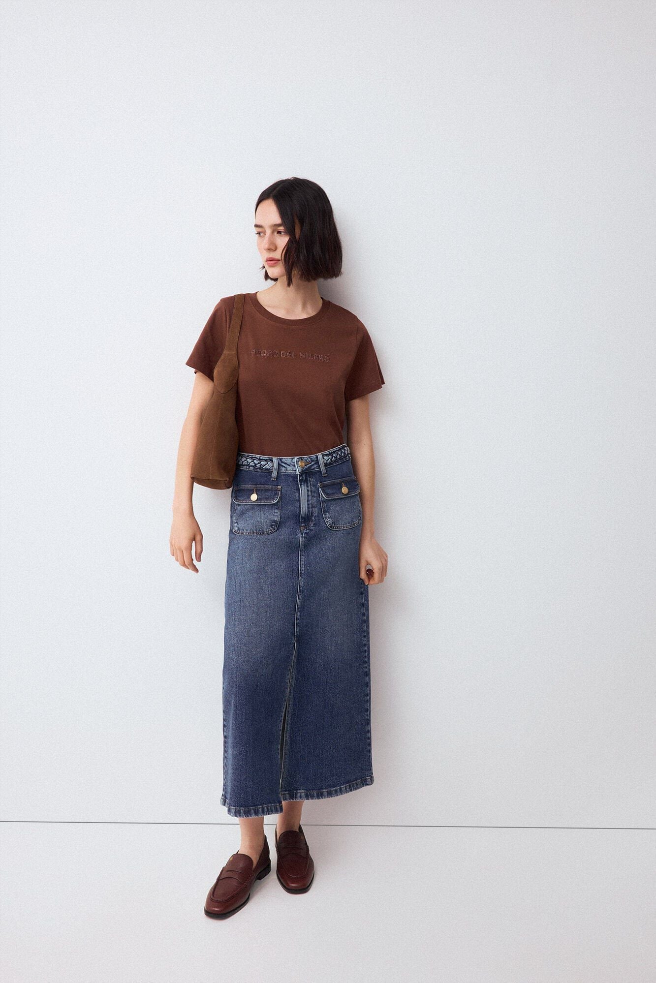Conjunto de saia e t-shirt