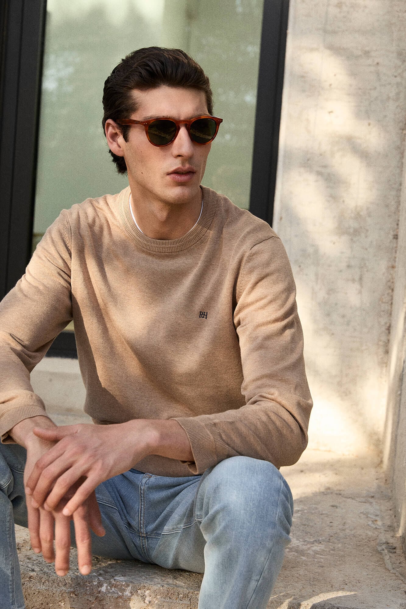 Jeans and jumper set