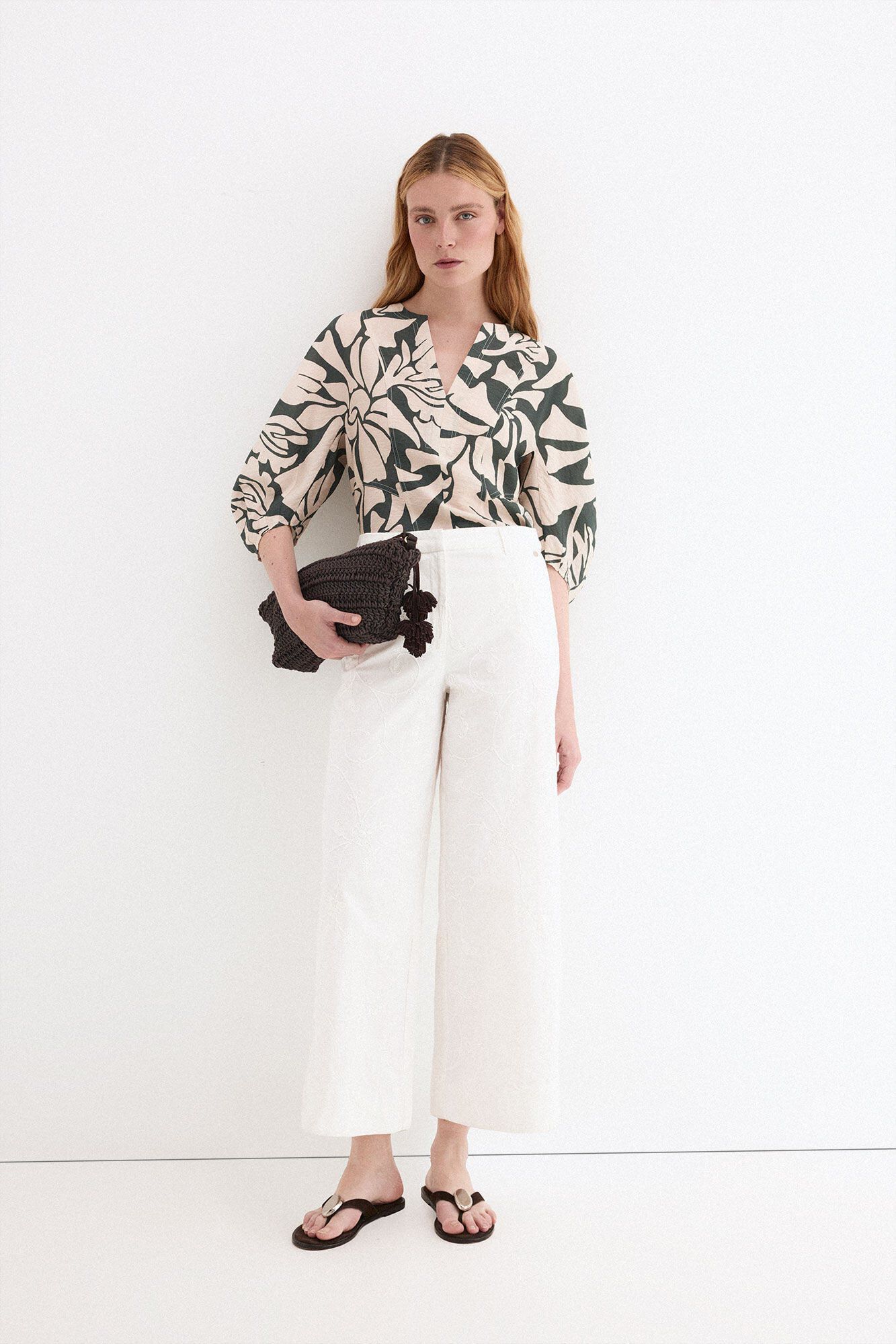 Trousers, bikini and bag set