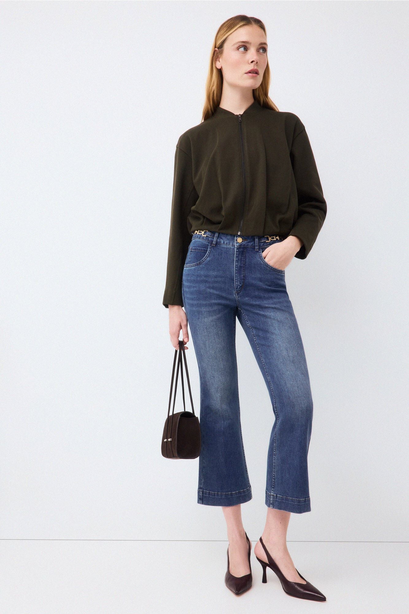 Conjunto de jeans e t-shirt