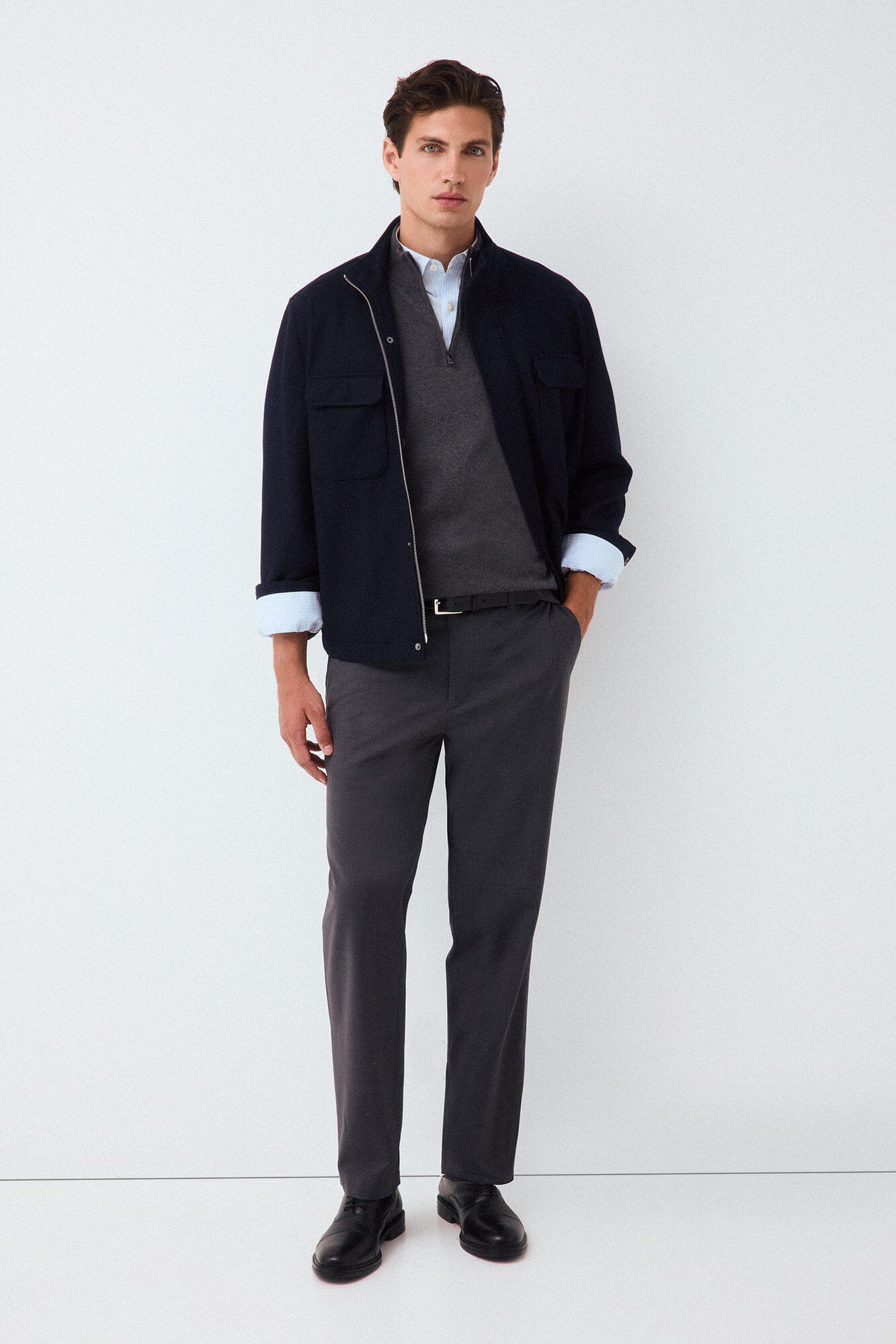 Jumper, waist and shirt set