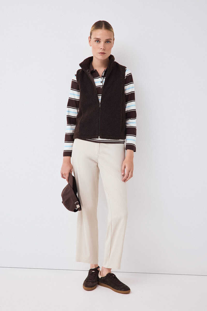 Gilet, shirt and trousers set