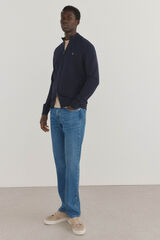 Jeans and cardigan set